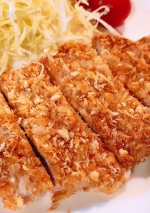 簡単！材料4つで簡単揚げないカツ＊-レシピのメイン写真