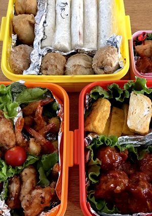 運動会 お弁当 2018-レシピのメイン写真