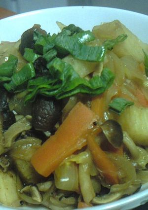 長芋ときのこのカレー煮-レシピのメイン写真