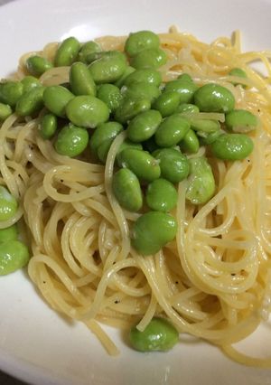 枝豆とチーズのパスタ-レシピのメイン写真