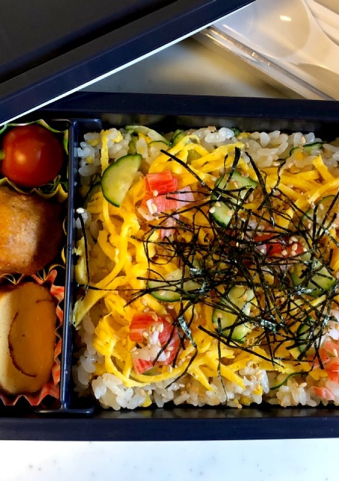 中学生弁当日記(ちらし寿司編)-レシピのメイン写真