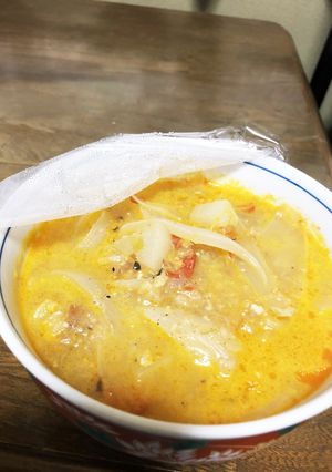 BBQ残り、、スープ-レシピのメイン写真