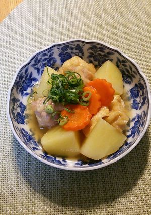 鶏もも肉とろみ煮物☆じゃがいも人参入り♪-レシピのメイン写真