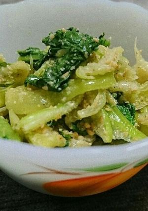 チンゲン菜のごま和え-レシピのメイン写真