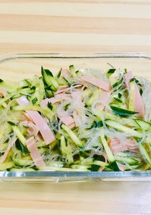 酢を使わない春雨サラダ♪-レシピのメイン写真