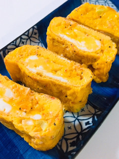 美味しすぎて困る!オキアミとネギの卵焼き-レシピのメイン写真