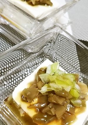 超簡単☆のせるだけ☆ザーサイやっこ-レシピのメイン写真