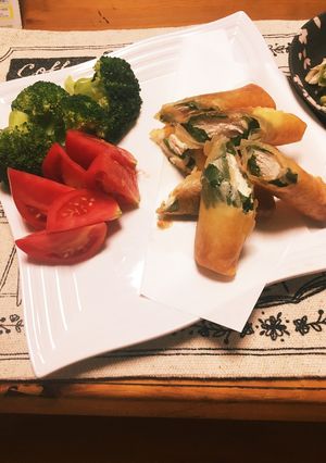チーズしそ春巻き-レシピのメイン写真