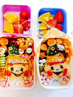 男女の運動会弁当-レシピのメイン写真
