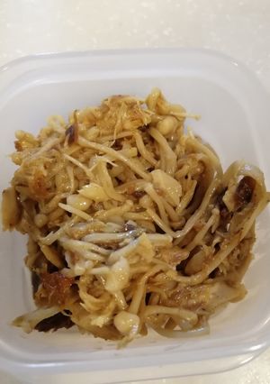 サバ缶とえのきのカレーマヨ炒め-レシピのメイン写真