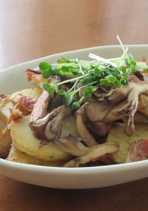 新じゃがとエリンギと舞茸の梅バター醤油-レシピのメイン写真
