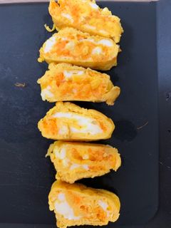 すりニンジンの卵焼き(離乳食後期〜)-レシピのメイン写真