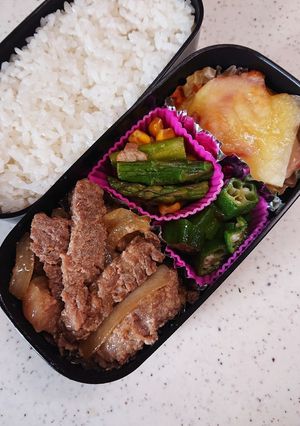 肉好き男子高校生お弁当54-レシピのメイン写真