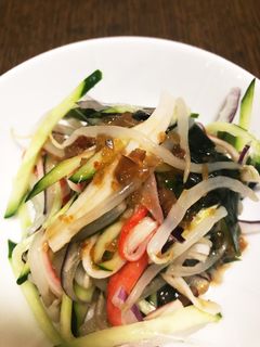もやしとカニカマの和風サラダ-レシピのメイン写真