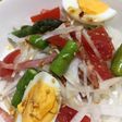 大根とカリカリベーコンのサラダ