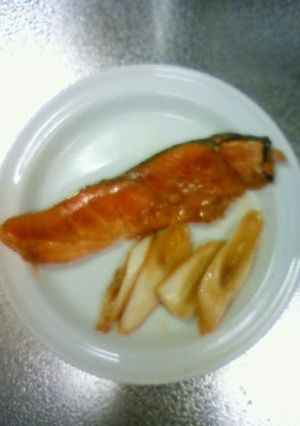 鮭とねぎの照り焼き-レシピのメイン写真
