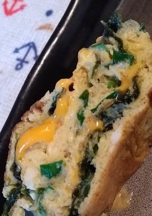 カレー味　卵焼き【男飯】-レシピのメイン写真