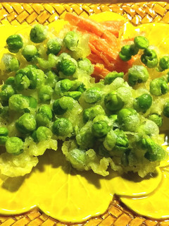 グリンピースのかき揚げ-レシピのメイン写真