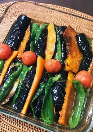 とっても簡単！夏野菜の煮浸し-レシピのメイン写真