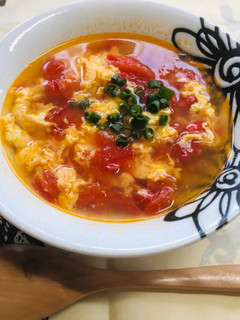 トマたまスープ(おかずくん再現レシピ)-レシピのメイン写真