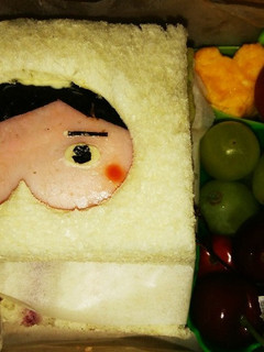 キャラ弁♪おしりたんてい♪サンドイッチ-レシピのメイン写真