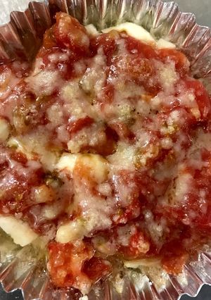 離乳食 豆腐とトマトのオーブン焼き-レシピのメイン写真