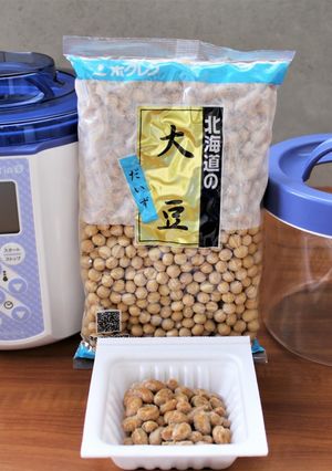 ヨーグルティアSで簡単！手作り納豆-レシピのメイン写真