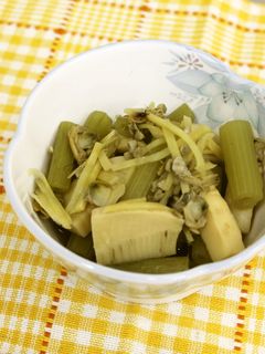 アサリとふきの煮物-レシピのメイン写真