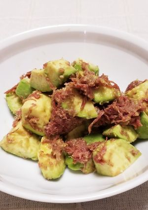 ☆アボカド・コンビーフ♪わさび醤油和え☆-レシピのメイン写真