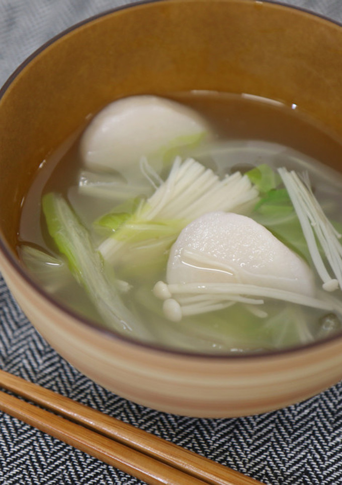 里いもと白菜のスープ-レシピのメイン写真