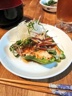 ピーマンの肉詰めわふうあじ-レシピのメイン写真