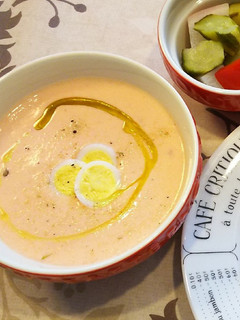 トマトと豆乳の冷たいスープ-レシピのメイン写真