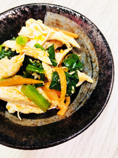 鶏ササミと二食ナムルのゴマラーがけ-レシピのメイン写真