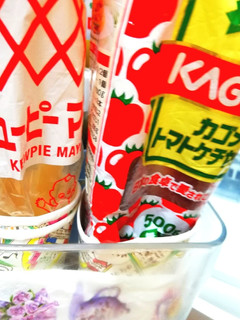 マヨネーズやケチャップのカワイイ保存方法-レシピのメイン写真