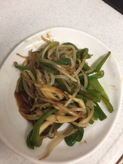 エリンギとピーマンもやしの炒め和え-レシピのメイン写真