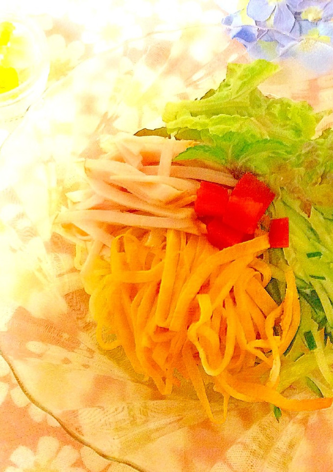 冷やし中華 ちらし寿司に☆簡単錦糸卵♪-レシピのメイン写真