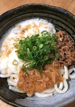 オヤジのネバーネバーギブアップうどん-レシピのメイン写真