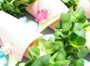 ✿簡単♪かいわれ大根とチーズのハム巻き✿-レシピのメイン写真