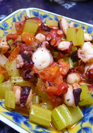 簡単!　タコとセロリのイタリアン-レシピのメイン写真