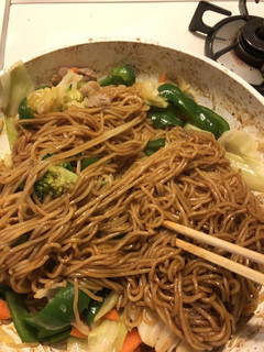 お手軽焼きそば-レシピのメイン写真
