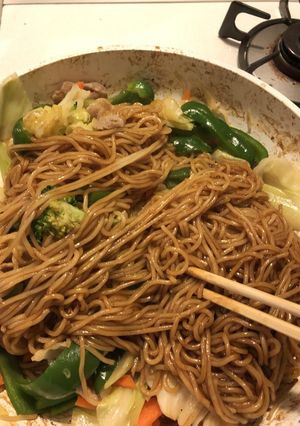 お手軽焼きそば-レシピのメイン写真