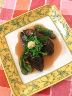 茄子の揚げ浸し-レシピのメイン写真