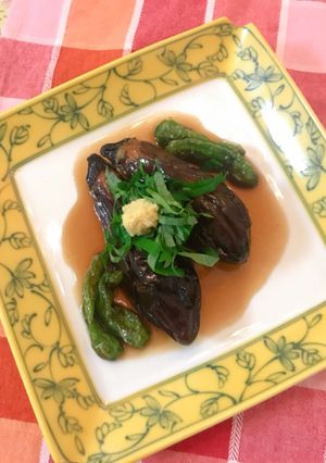 茄子の揚げ浸し-レシピのメイン写真