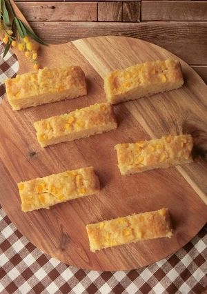 ホケミで簡単★コーンスティックケーキ-レシピのメイン写真