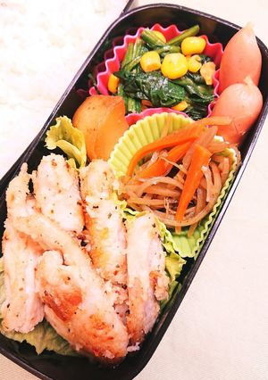 肉好き男子お弁当55-レシピのメイン写真