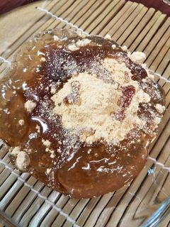 片栗粉で簡単♪琥珀色のもちもちわらび餅風-レシピのメイン写真