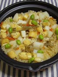 長芋入り炊き込みご飯-レシピのメイン写真