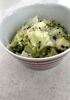 さっぱり塩麹でキャベツのナムル。-レシピのメイン写真