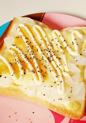 新たまねぎのマヨチーズトースト-レシピのメイン写真