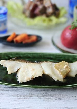 からすかれいの煮物-レシピのメイン写真